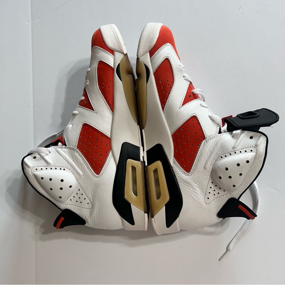 Air Jordan 6 Retro Gatorade Shoes Sneakers Like Mike Orange 384664-145 Sz 12 - Picture 11 of 13